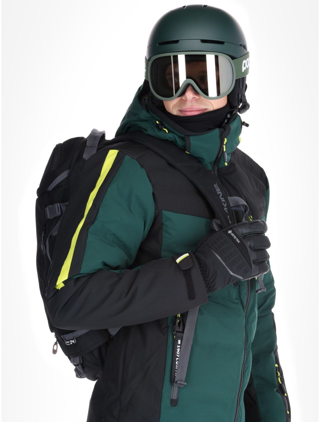 Luhta, Aatsinki ski-jas heren Dark Green groen 