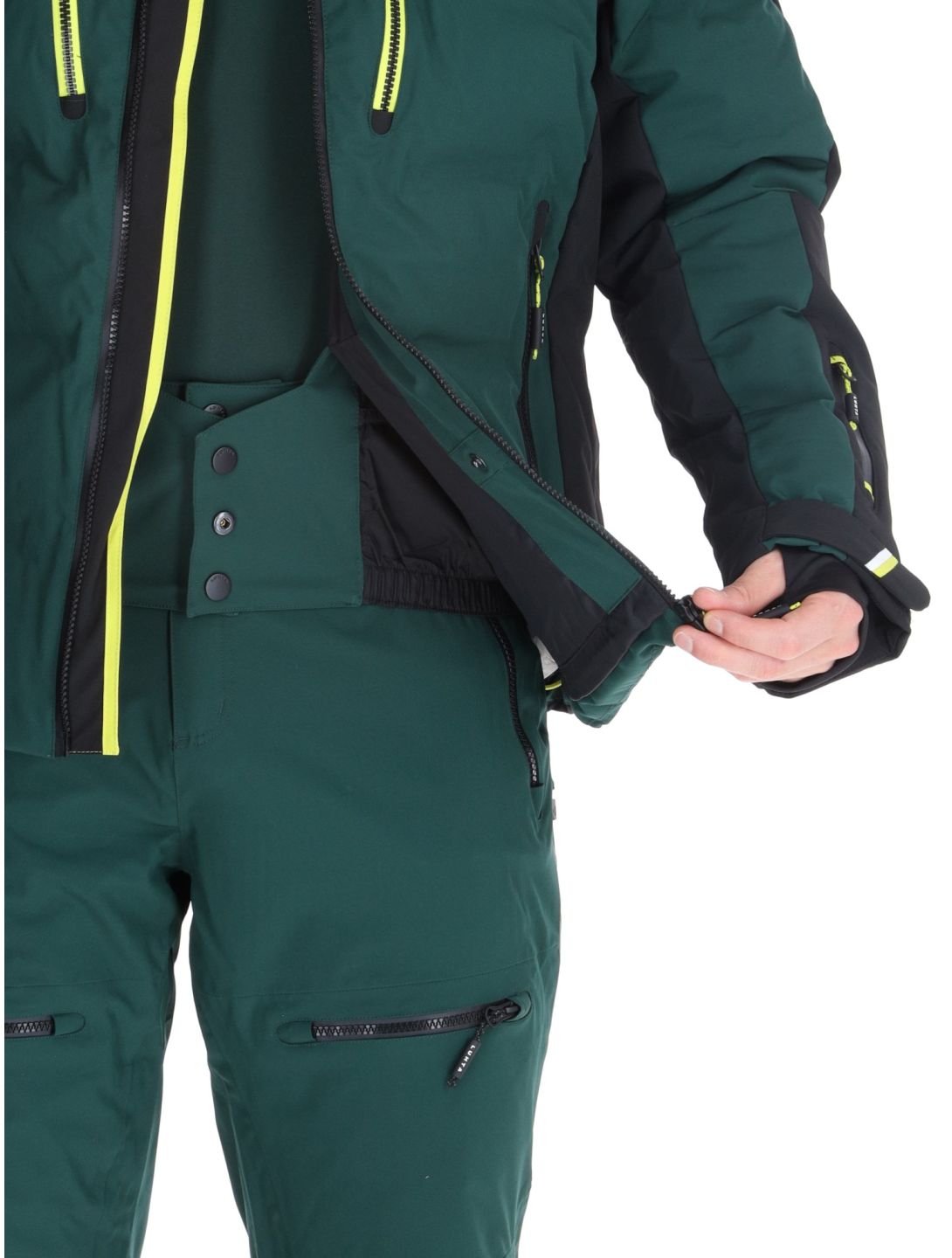 Luhta, Aatsinki ski-jas heren Dark Green groen 