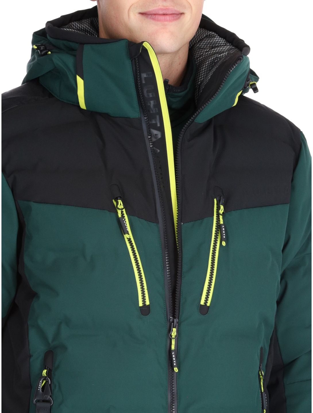 Luhta, Aatsinki ski-jas heren Dark Green groen 