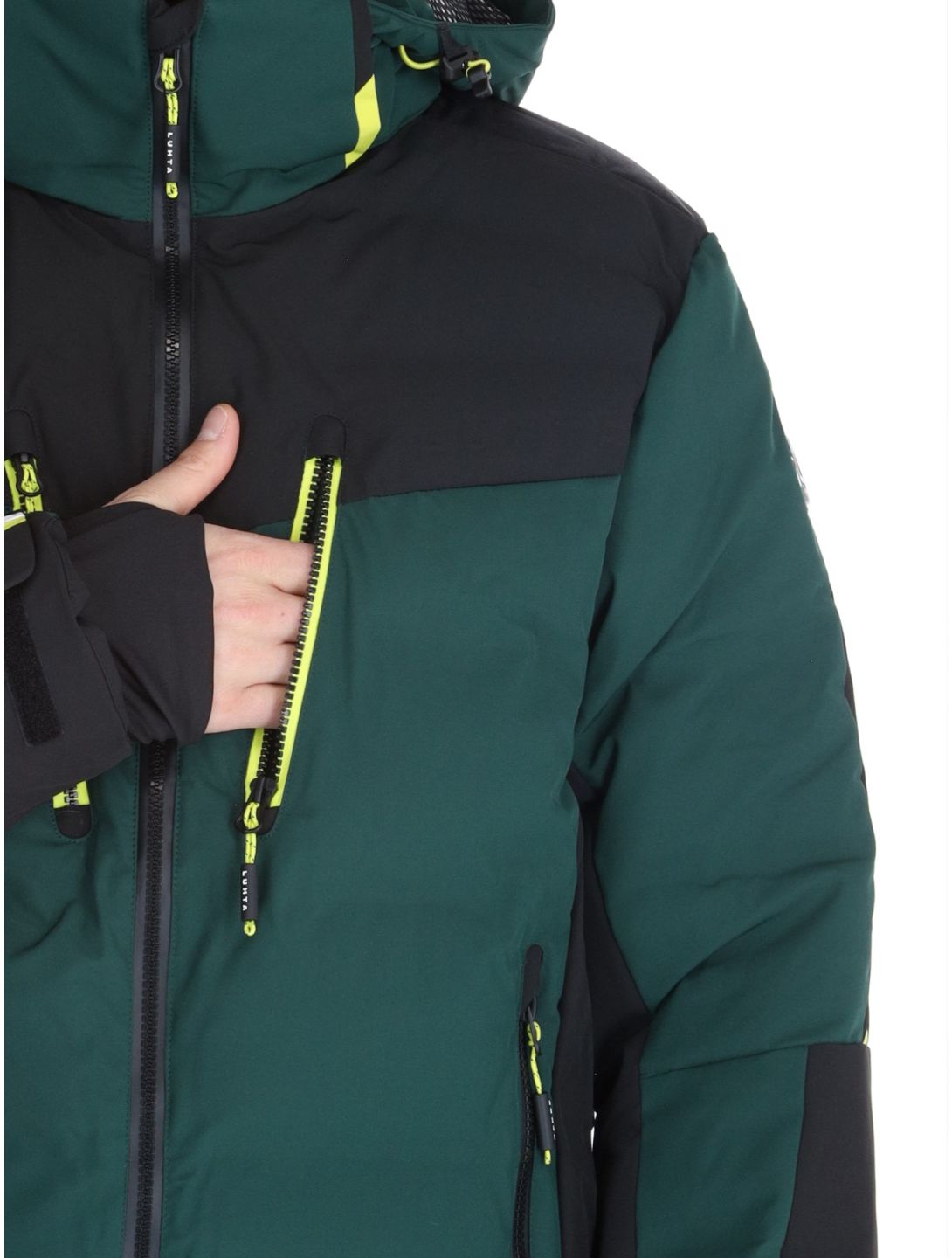 Luhta, Aatsinki ski-jas heren Dark Green groen 