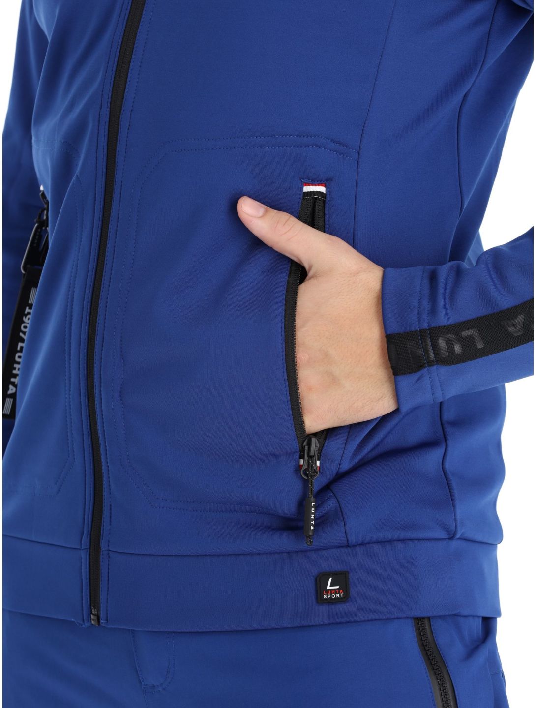 Luhta, Altovaara vest heren Ultramarine blauw 