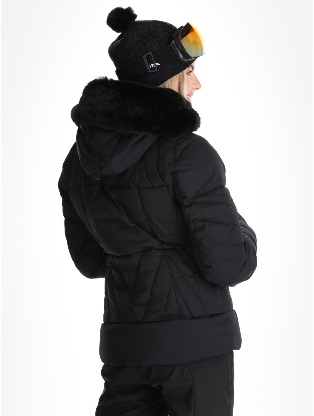 Luhta, Hakonkoski ski-jas dames Black zwart 