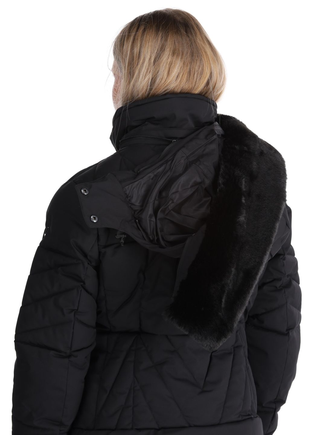 Luhta, Hakonkoski ski-jas dames Black zwart 