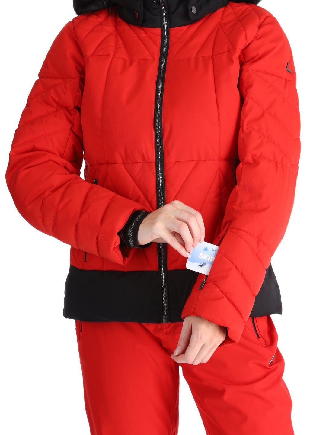 Luhta, Hakonkoski ski-jas dames Cranberry rood 