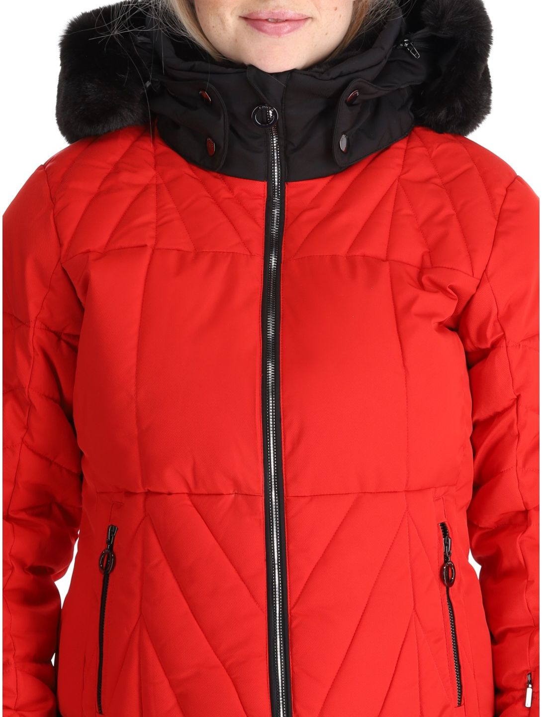 Luhta, Hakonkoski ski-jas dames Cranberry rood 