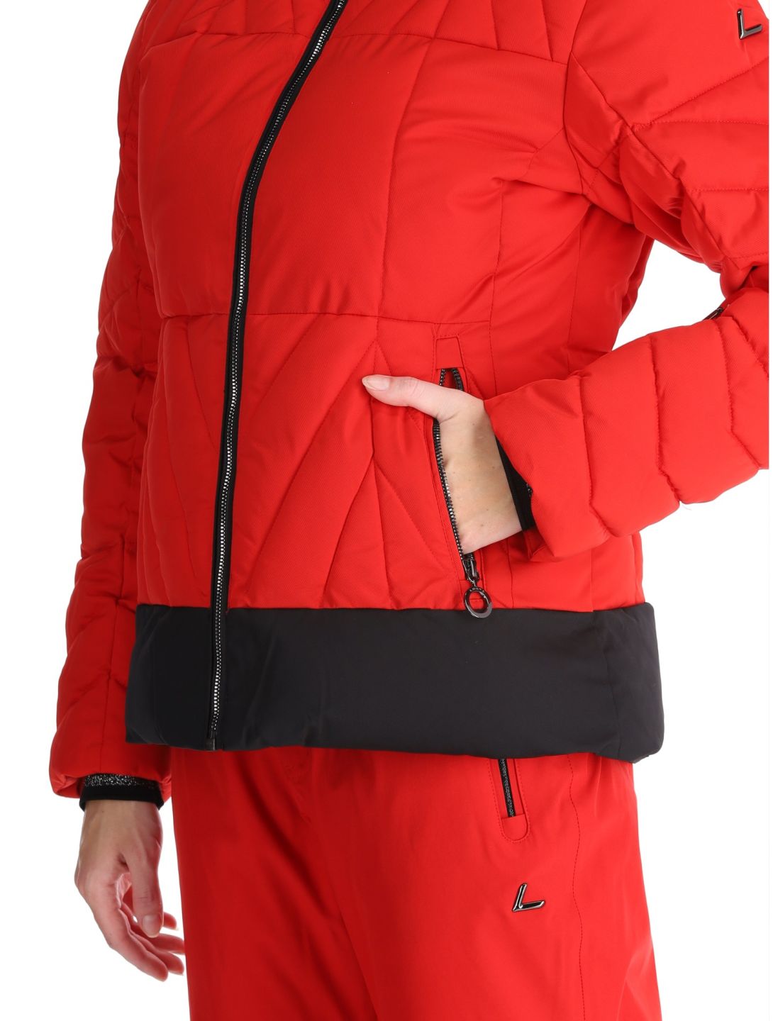 Luhta, Hakonkoski ski-jas dames Cranberry rood 