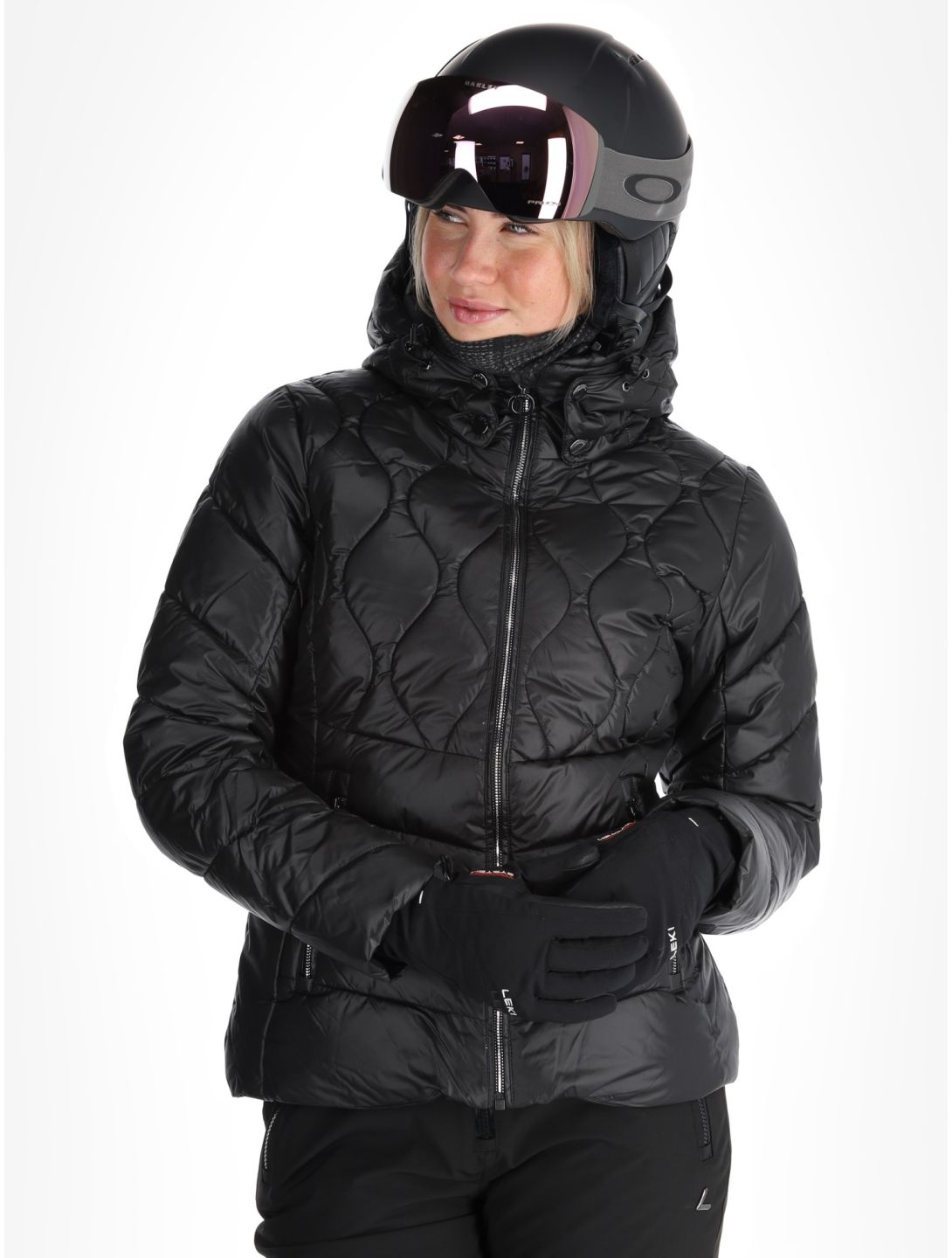 Luhta, Hakosalmi ski-jas dames Black zwart 