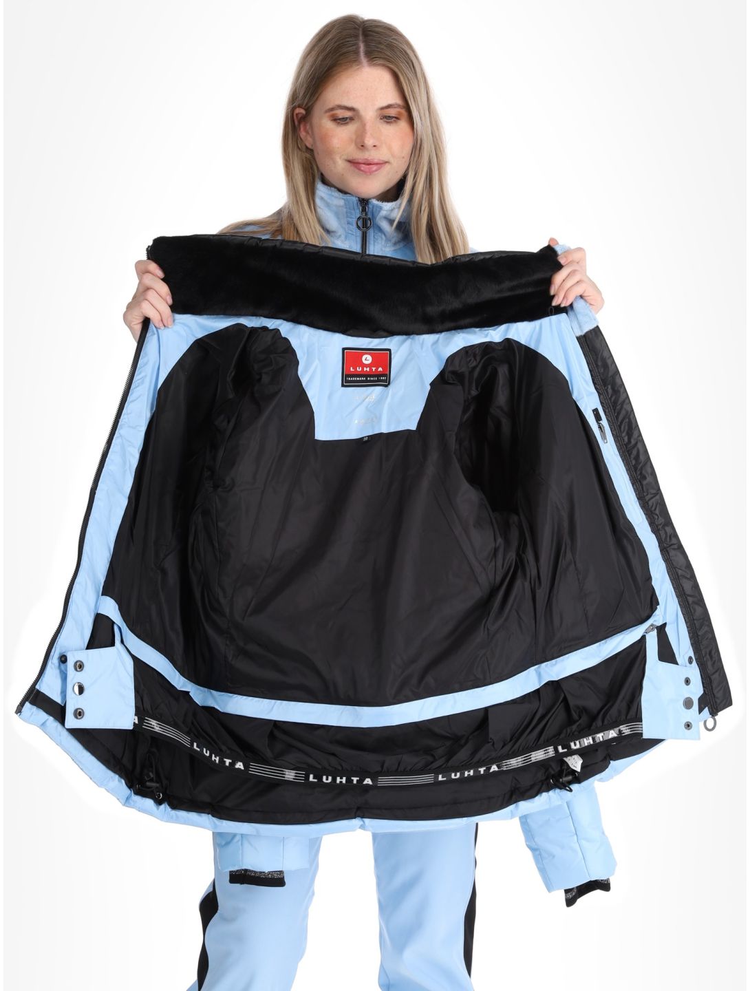 Luhta, Hakosalmi ski-jas dames Light Blue blauw 