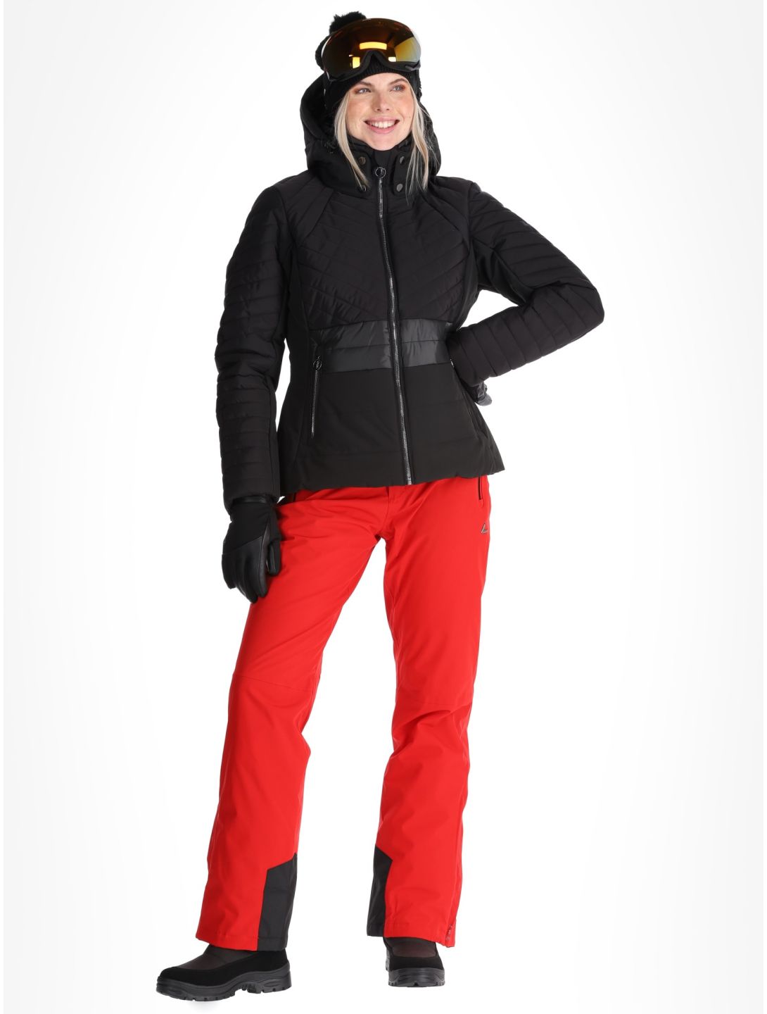 Luhta, Hakula ski-jas dames Black zwart 