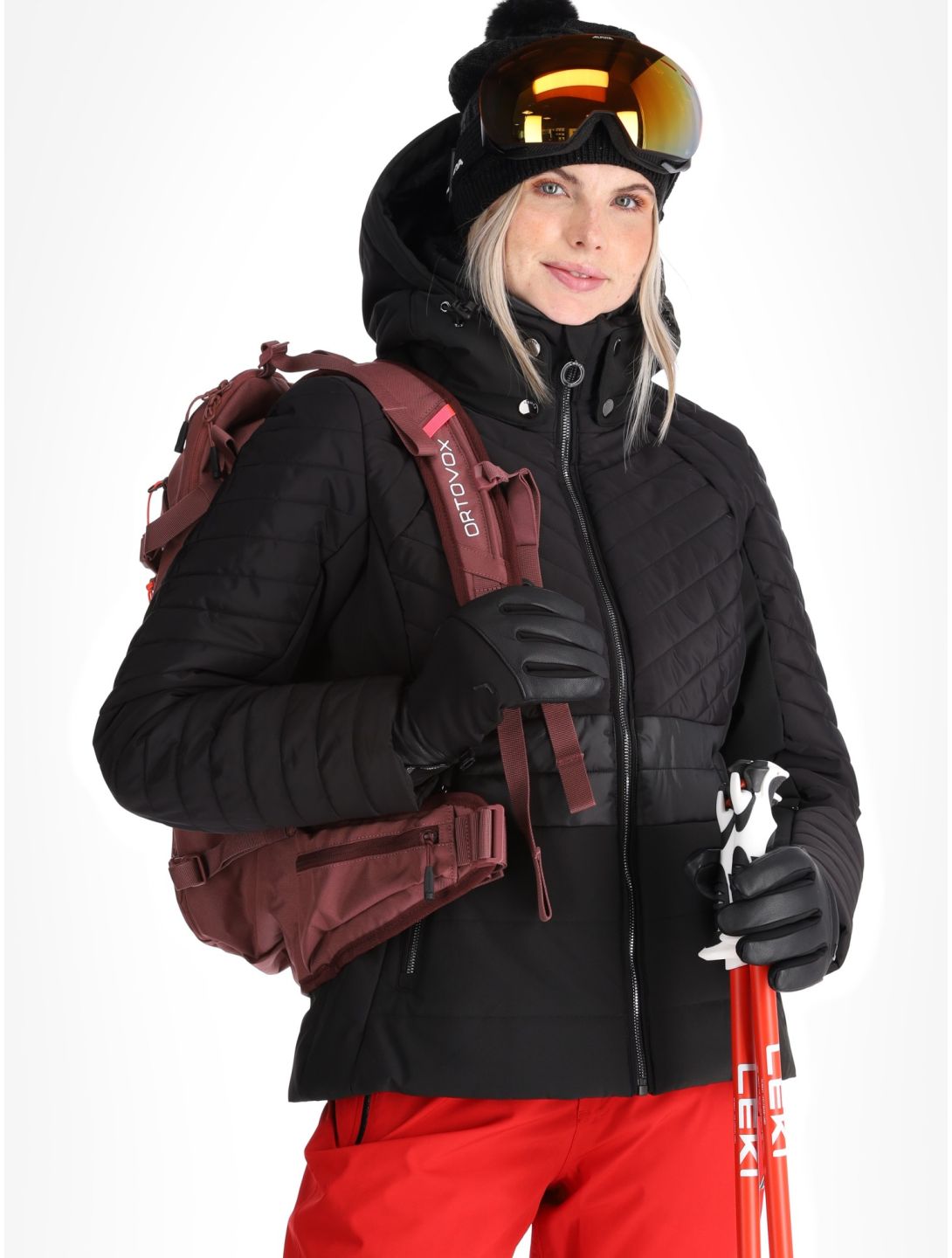 Luhta, Hakula ski-jas dames Black zwart 