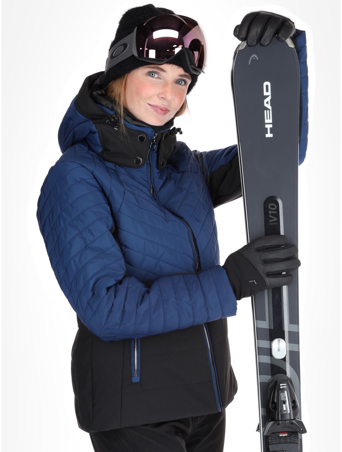 Luhta, Hakula ski-jas dames Navy Blue blauw 