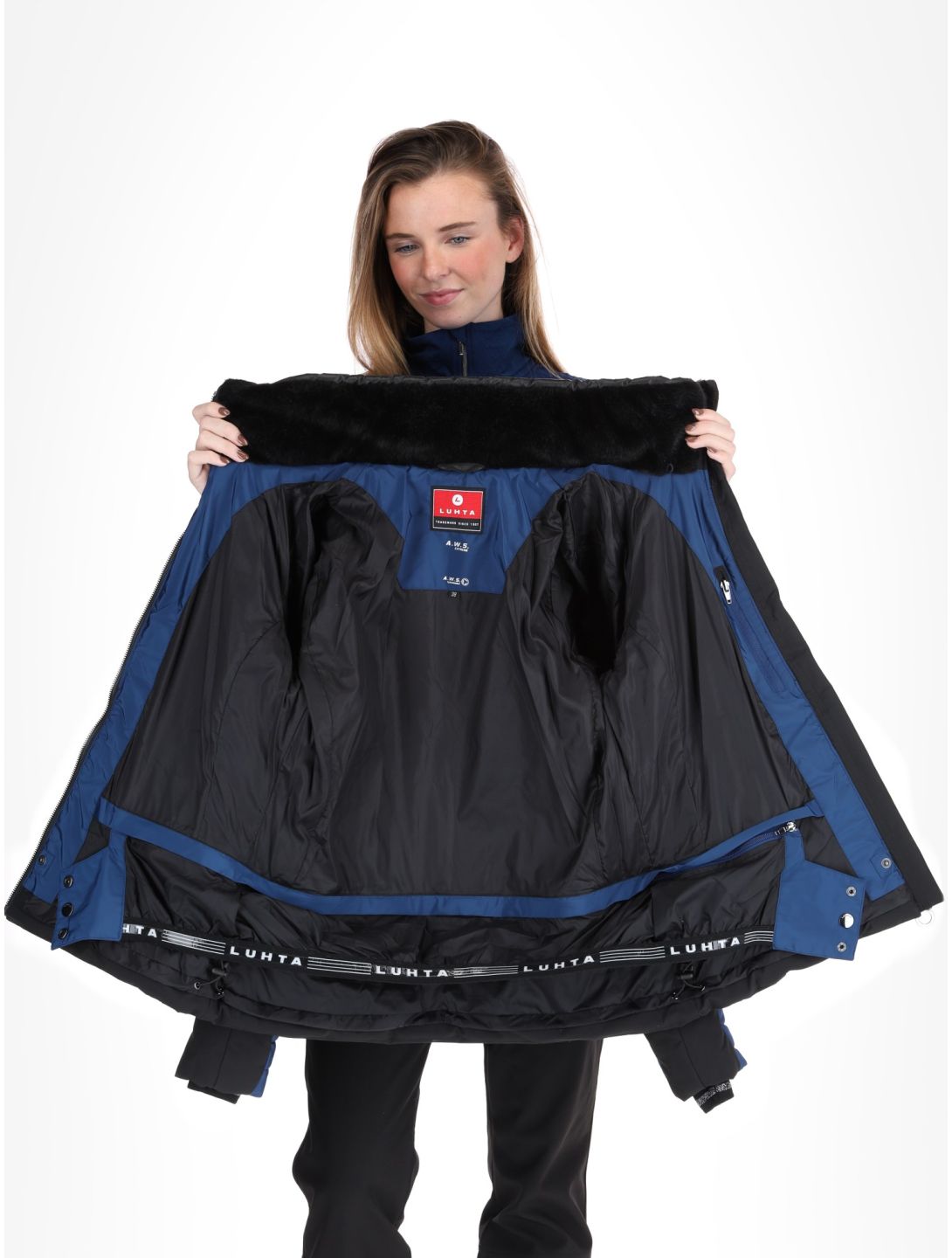 Luhta, Hakula ski-jas dames Navy Blue blauw 