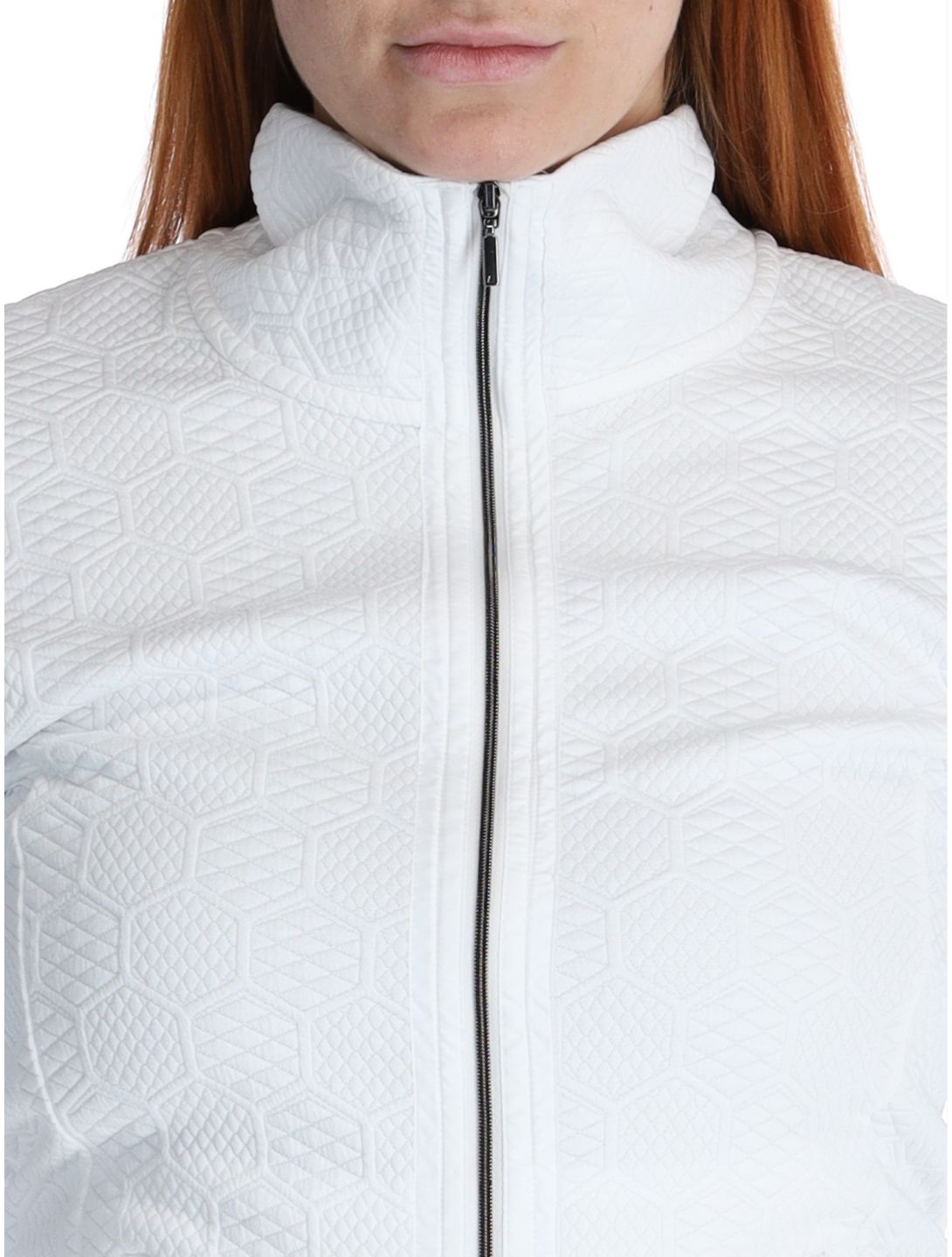 Luhta, Hallikkala vest dames Optic White wit 