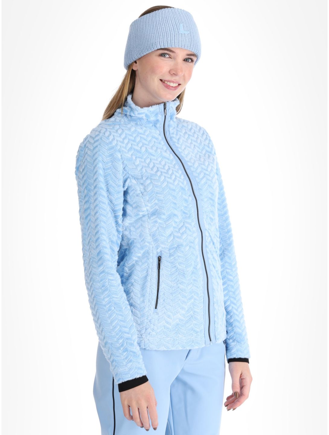 Luhta, Halmeniemi vest dames Light Blue blauw 