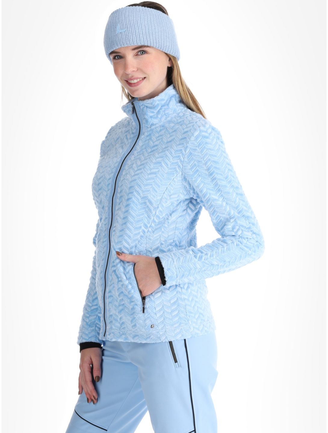 Luhta, Halmeniemi vest dames Light Blue blauw 