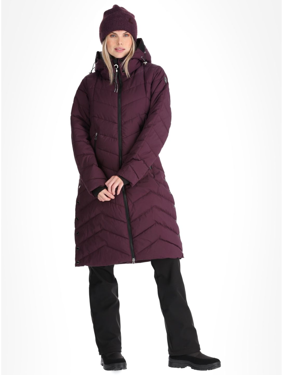 Luhta, Iiksi ski-jas dames Plum 