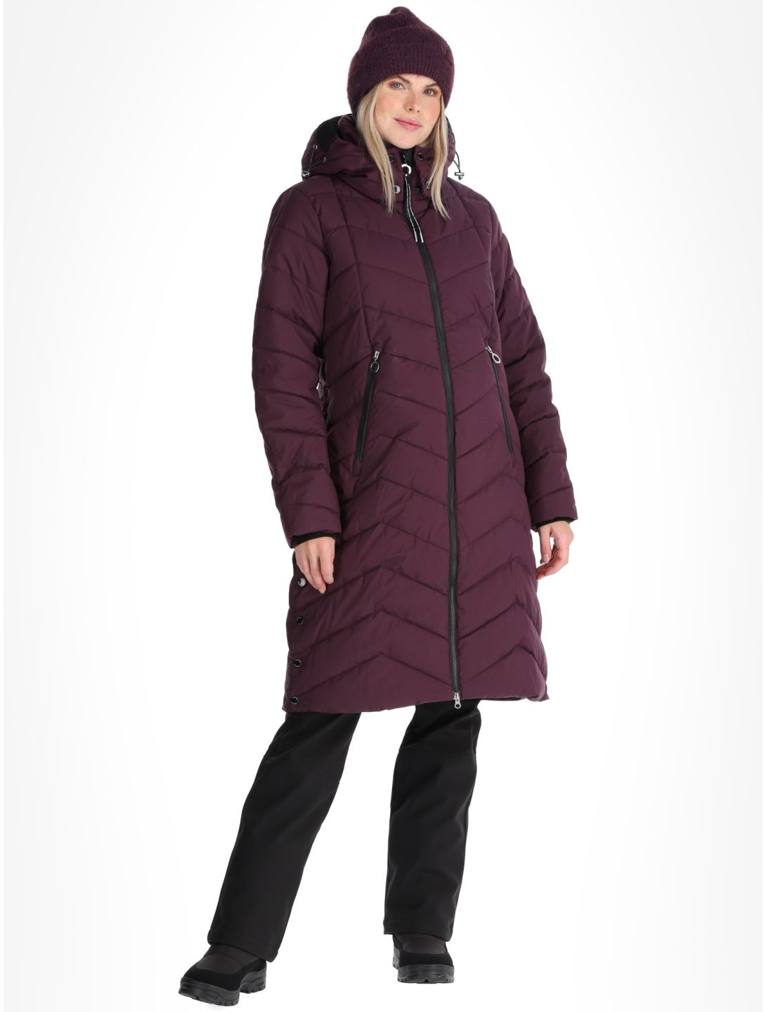 Luhta, Iiksi ski-jas dames Plum 