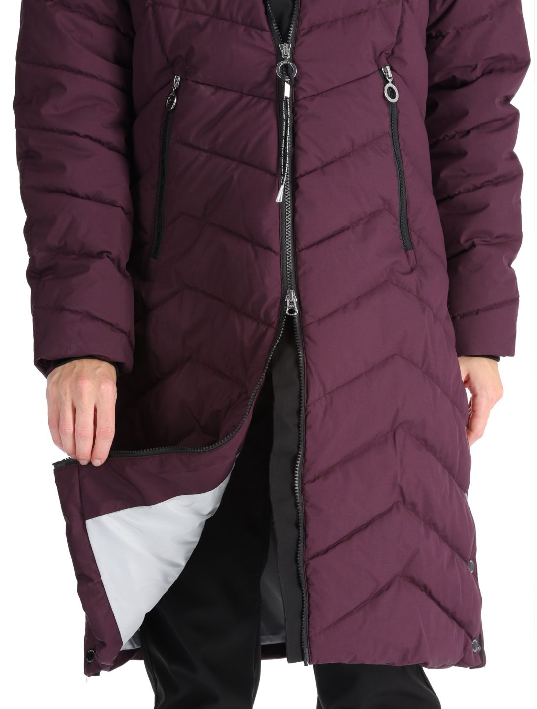 Luhta, Iiksi ski-jas dames Plum 