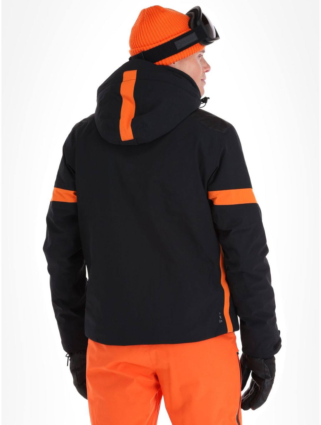 Luhta, Jierstivaara ski-jas heren Black oranje, zwart 