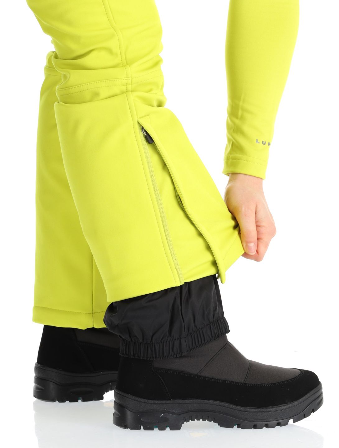 Luhta, Joentaus C softshell skibroek dames Aloe groen 