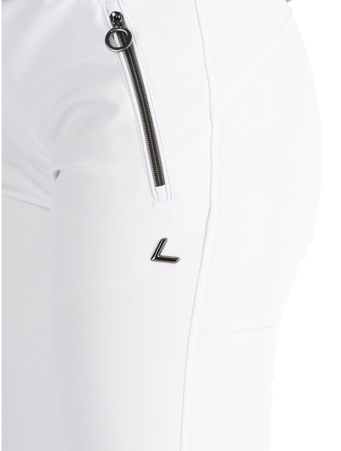 Luhta, Joentaus C softshell skibroek dames Optic White wit 