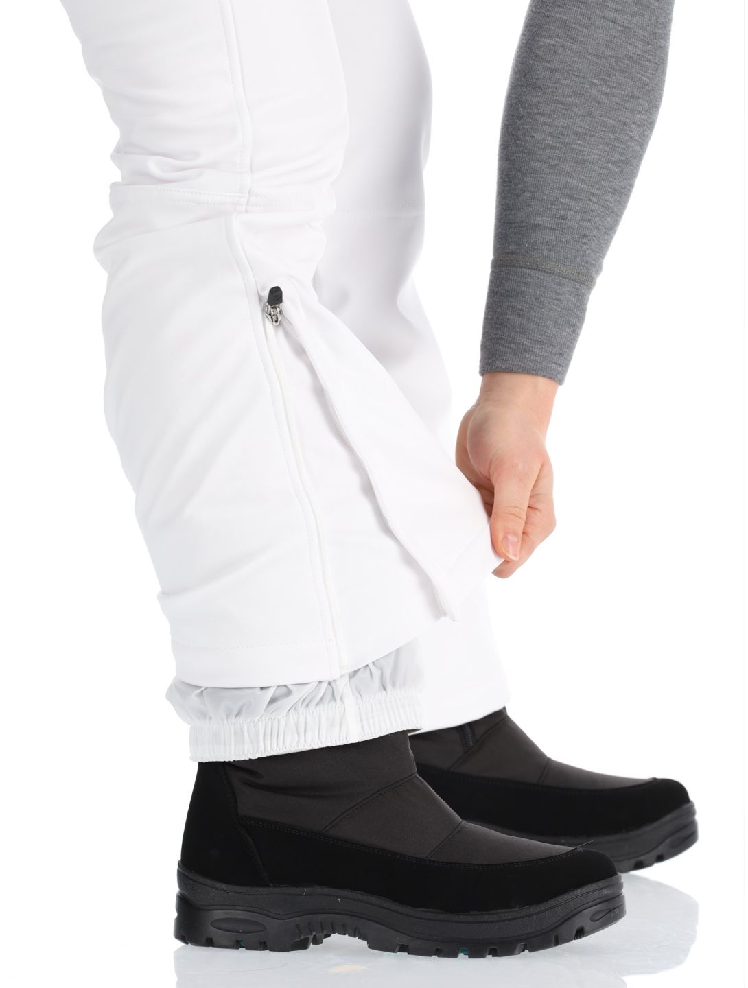 Luhta, Joentaus C softshell skibroek dames Optic White wit 