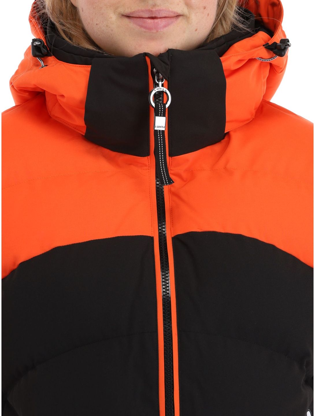 Luhta, Kaldoaivi ski-jas dames Orange oranje, wit, zwart 