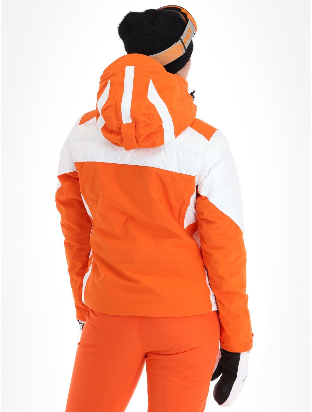 Luhta, Kanervala ski-jas dames Orange oranje, wit 