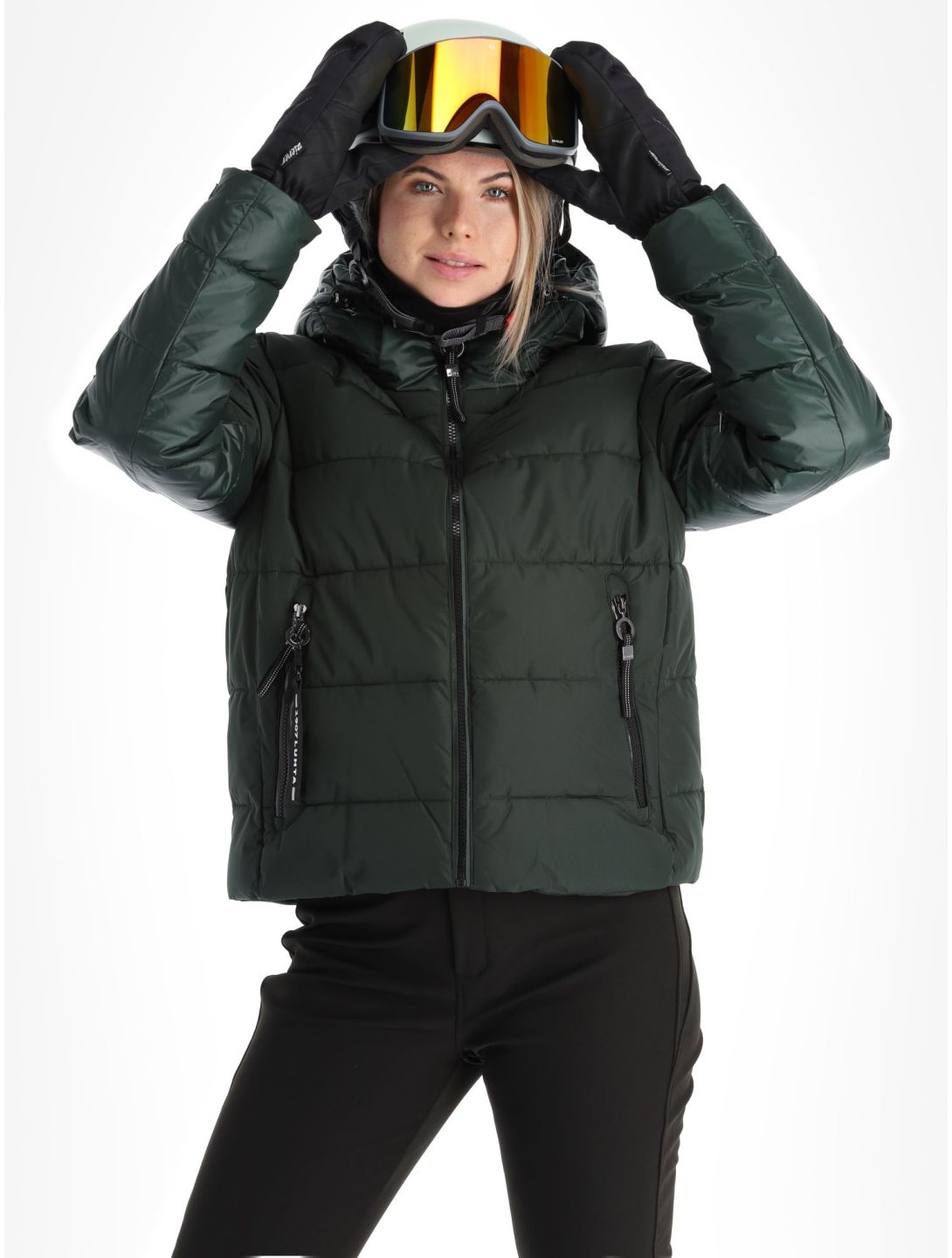 Luhta, Karhutunturi ski-jas dames Dark Green groen 