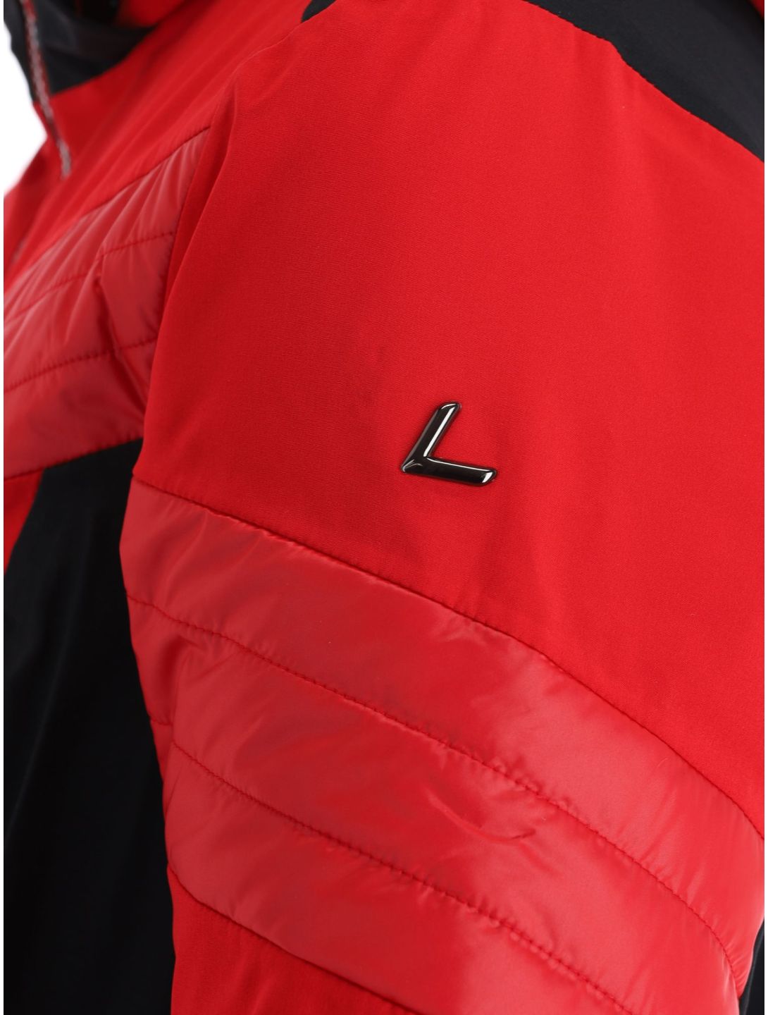 Luhta, Karravaara ski-jas dames Cranberry rood, zwart 