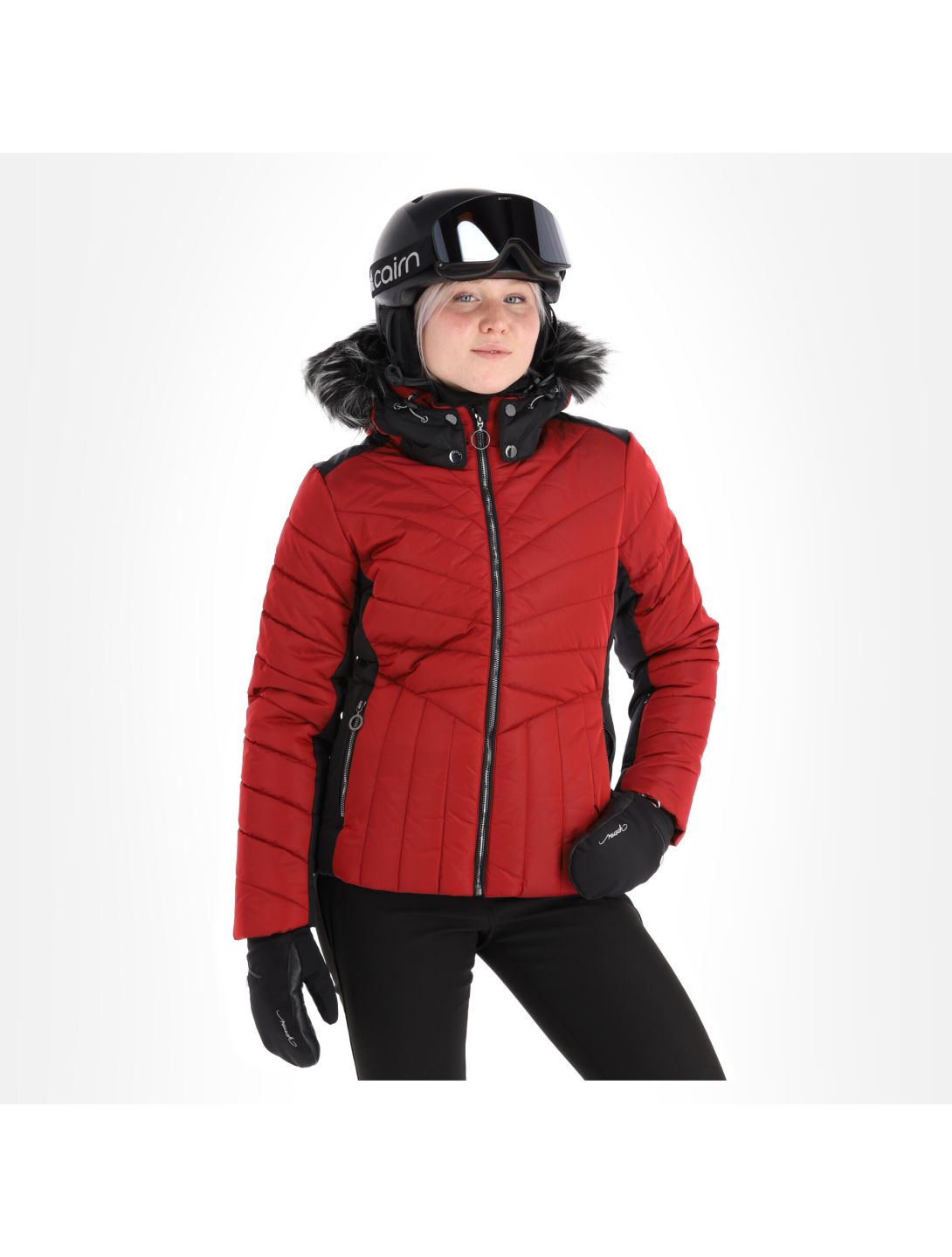 Luhta, Katinen ski-jas dames cranberry rood 