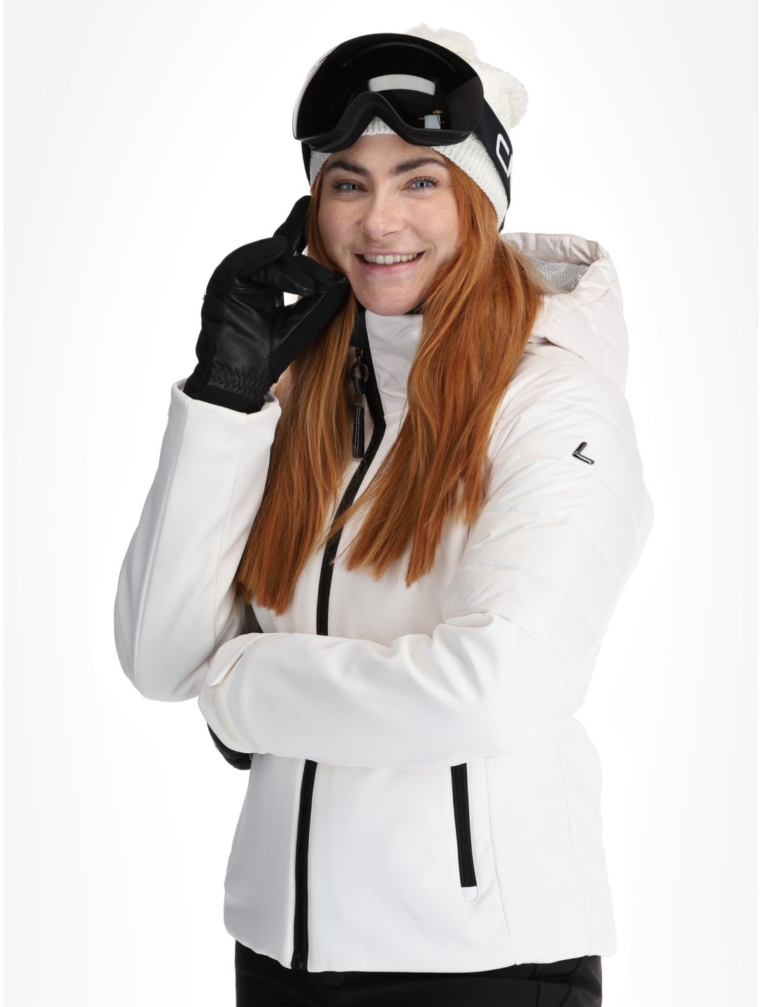 Luhta, Kierinki ski-jas dames Powder beige 