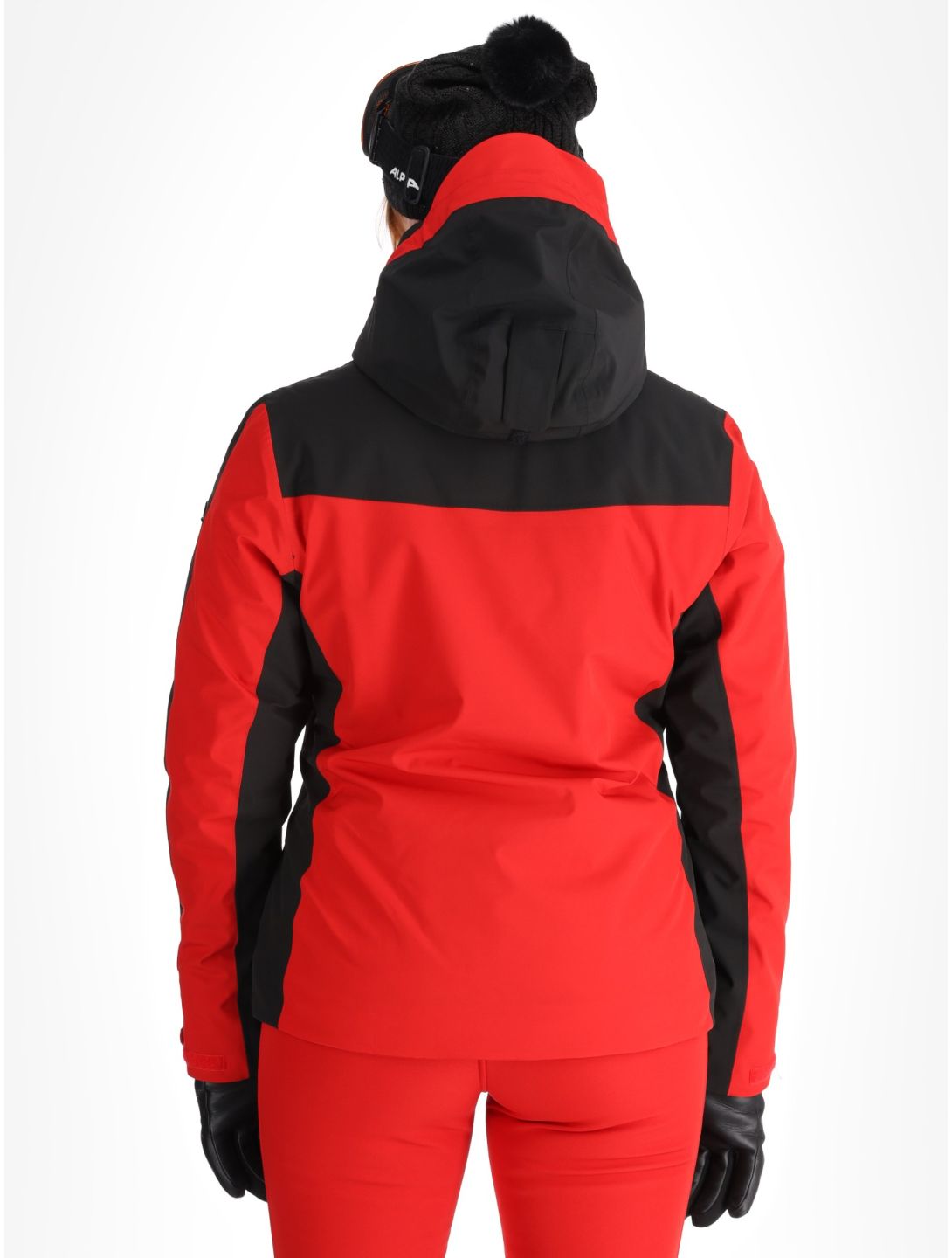 Luhta, Kitinen ski-jas dames Cranberry rood 