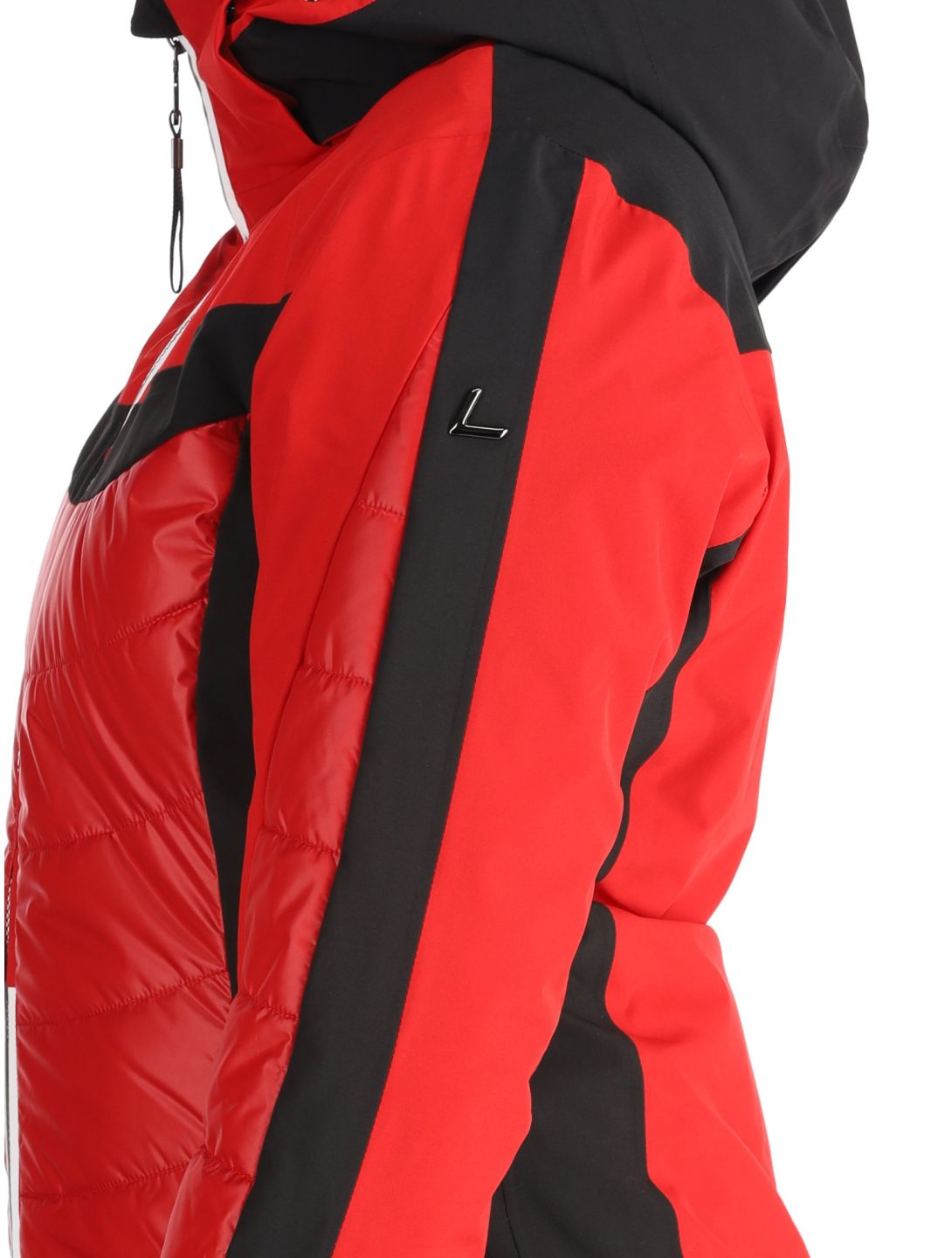 Luhta, Kitinen ski-jas dames Cranberry rood 