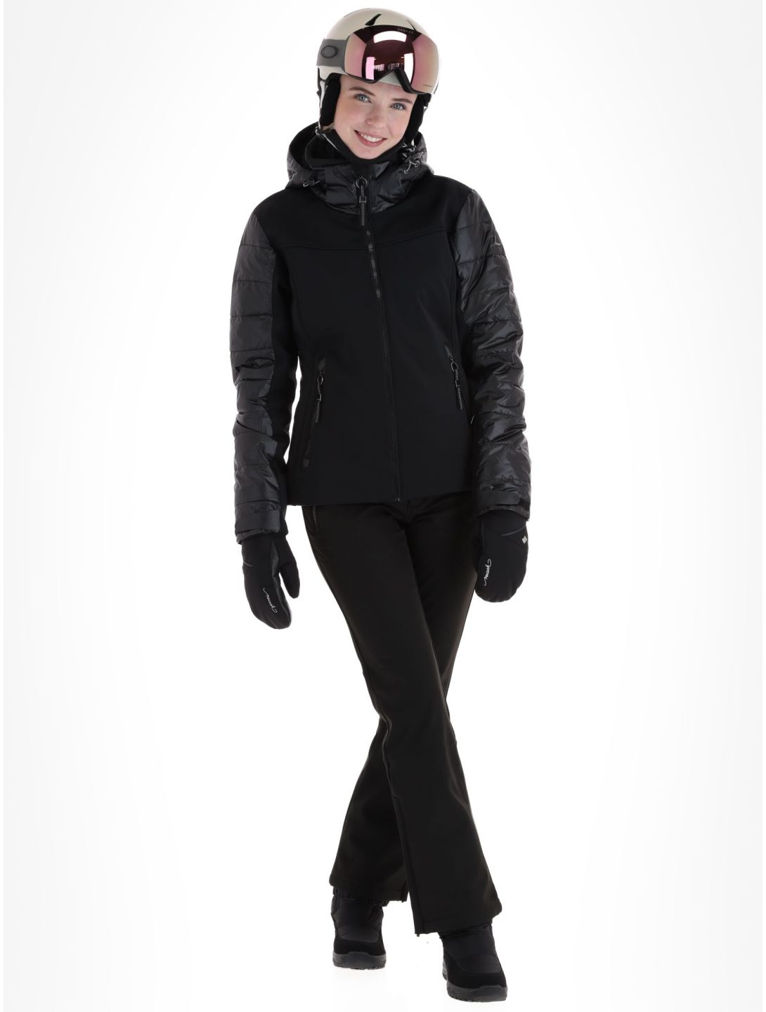 Luhta, Kotala ski-jas dames Black zwart 