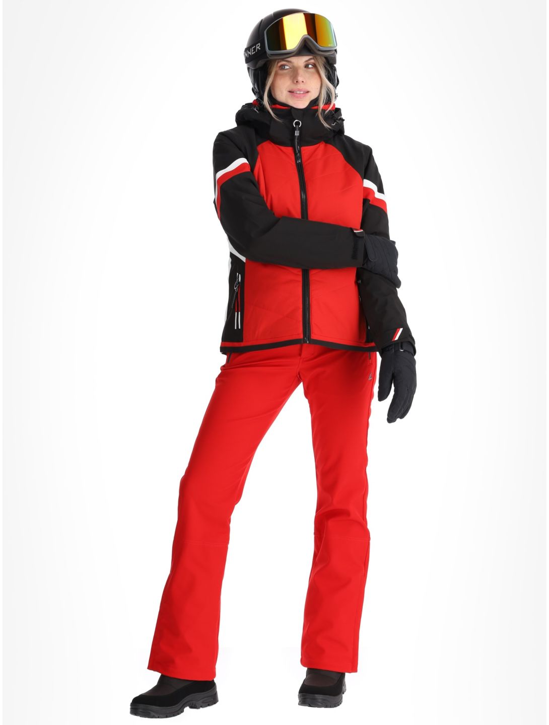 Luhta, Koutela ski-jas dames Cranberry rood 