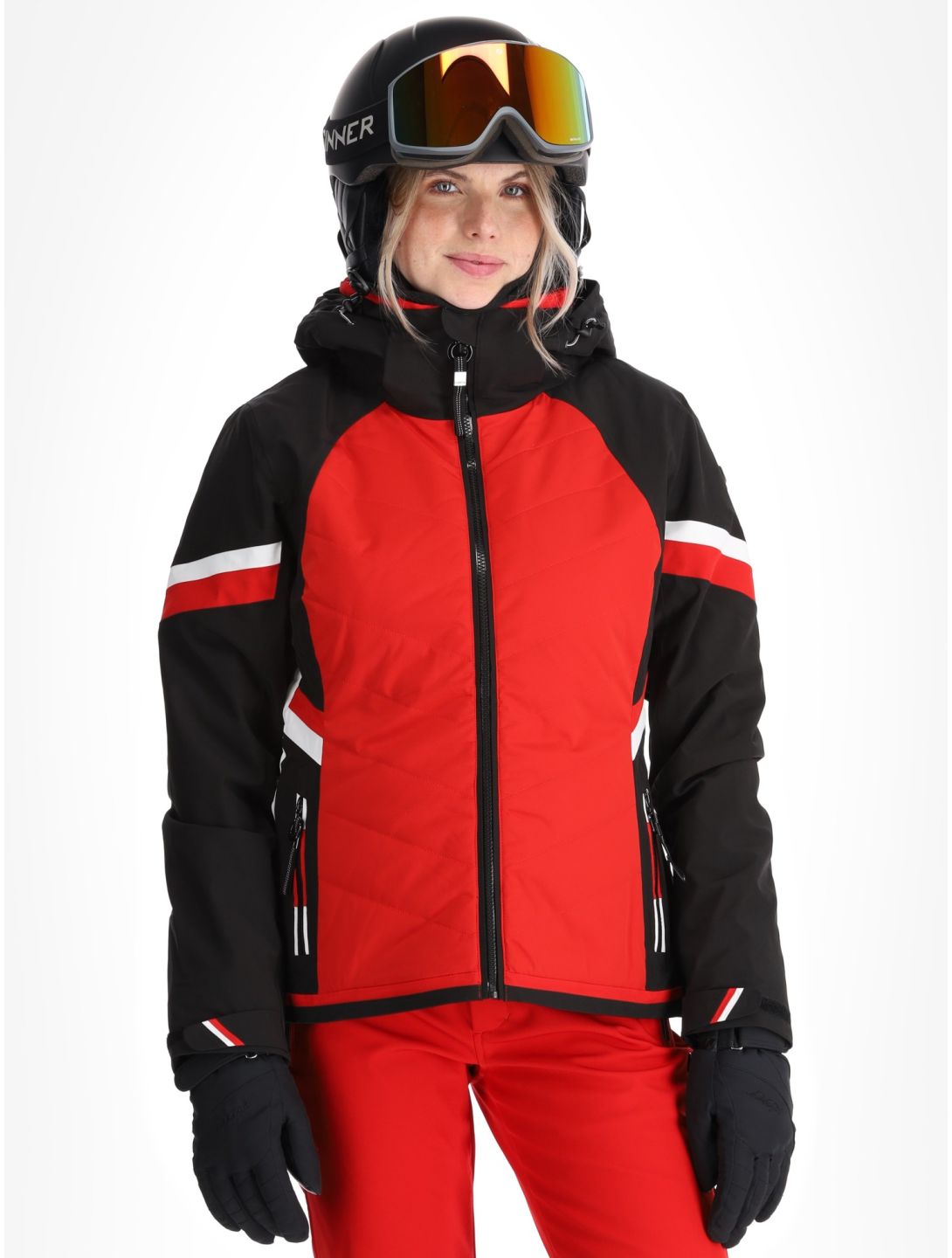 Luhta, Koutela ski-jas dames Cranberry rood 