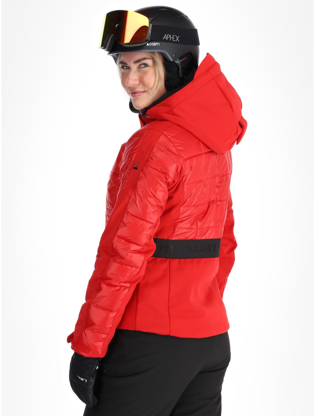 Luhta, Kuivasalmi ski-jas dames Cranberry rood 