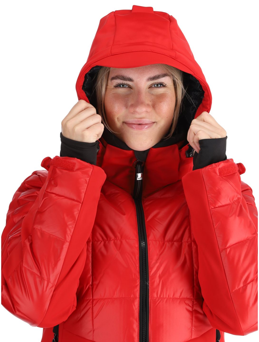 Luhta, Kuivasalmi ski-jas dames Cranberry rood 