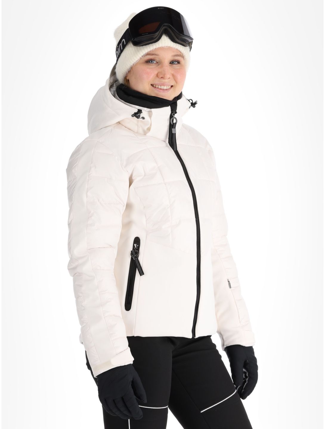 Luhta, Kuivasalmi ski-jas dames Powder beige 