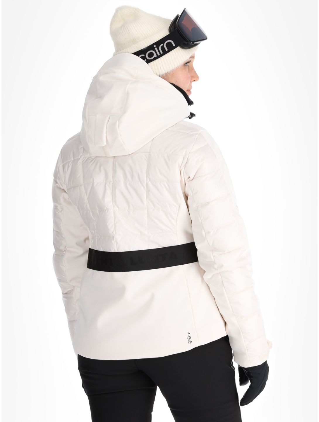 Luhta, Kuivasalmi ski-jas dames Powder beige 