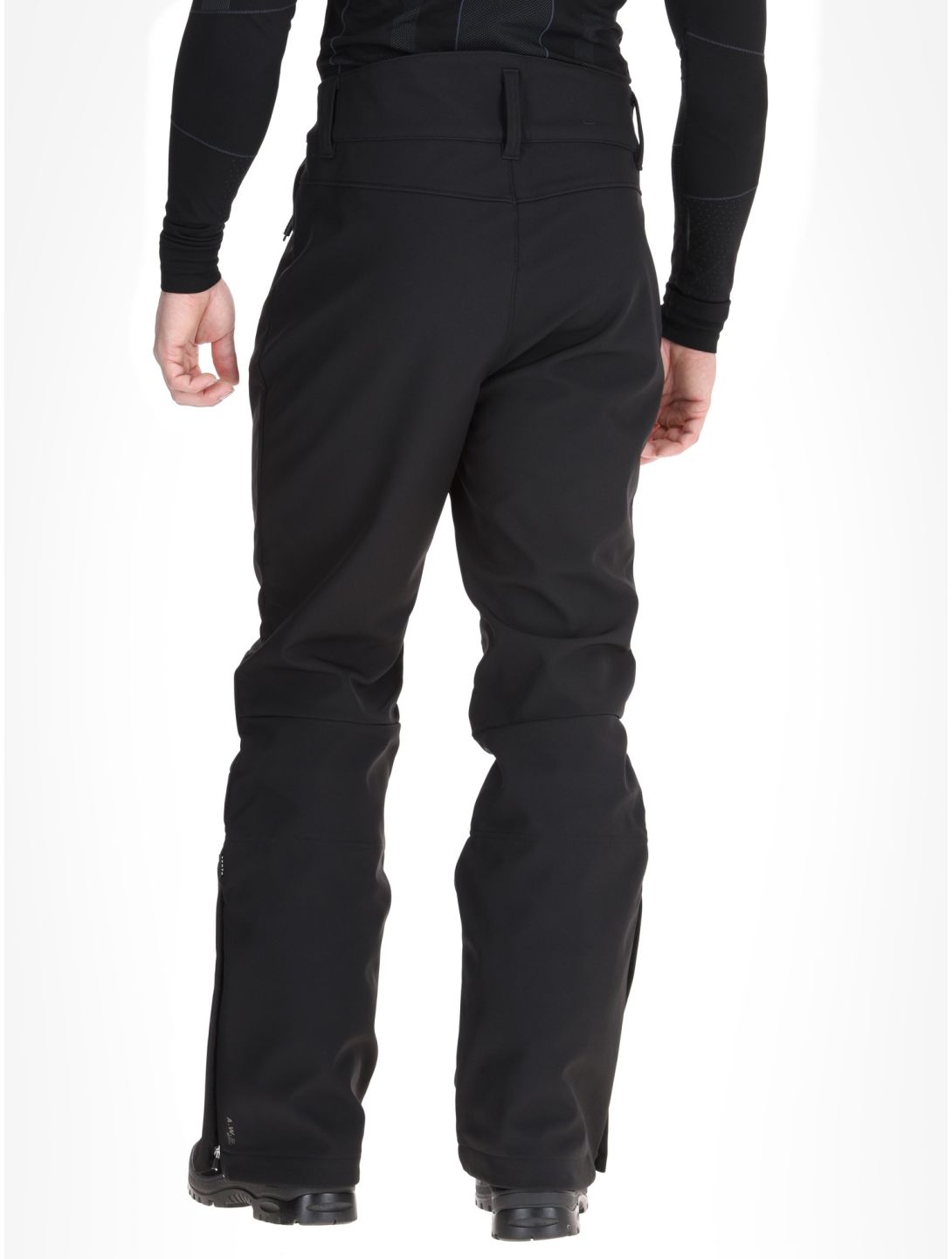 Luhta, Kuusamo softshell skibroek heren Black zwart 