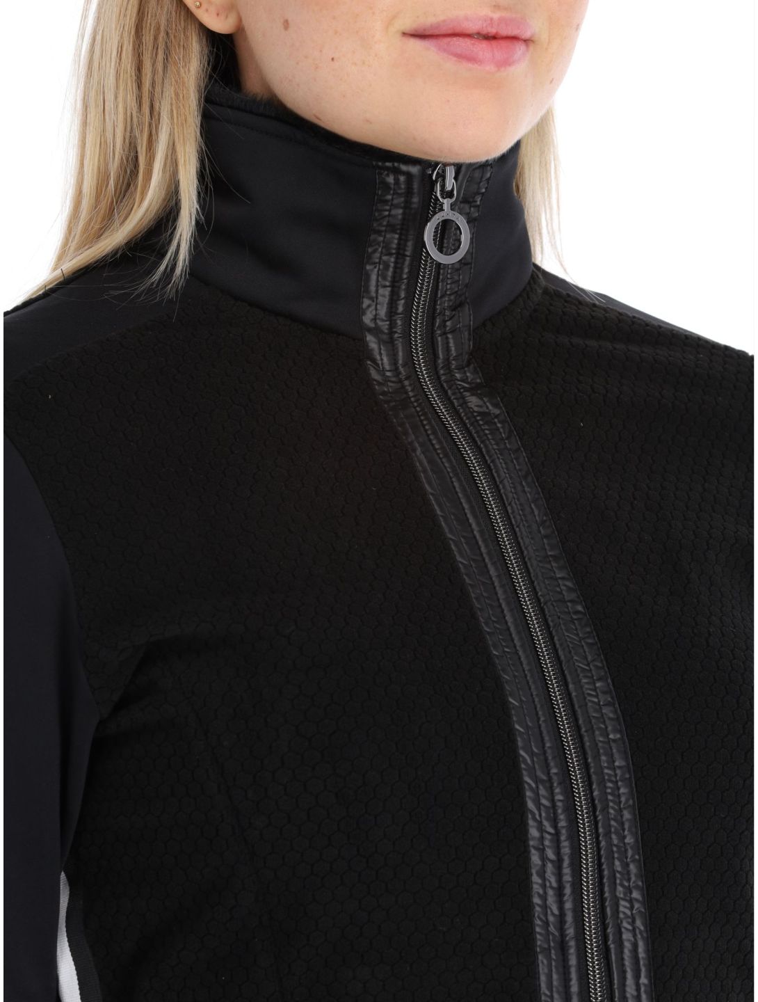 Luhta, Lainiotunturi vest dames Black grijs, zwart 