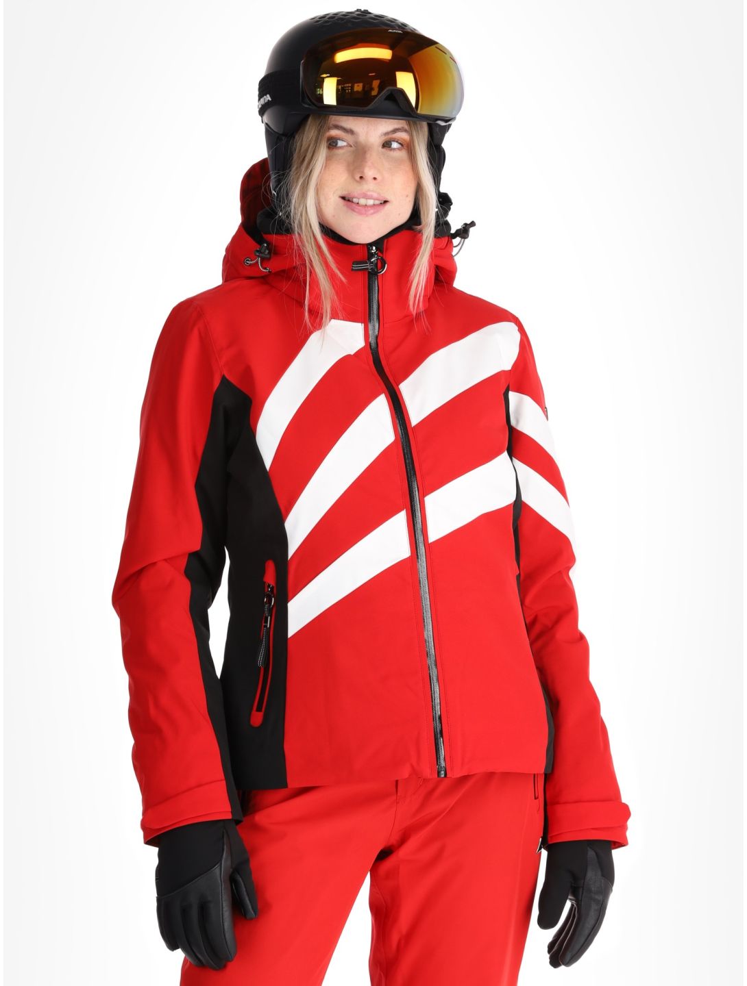 Luhta, Lintula ski-jas dames Cranberry rood 