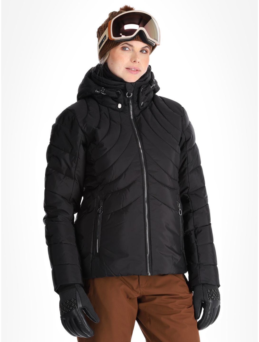 Luhta, Hakois ski-jas dames Black zwart 