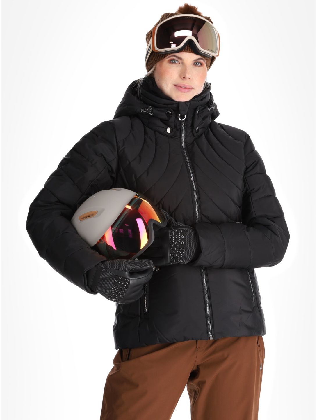 Luhta, Hakois ski-jas dames Black zwart 