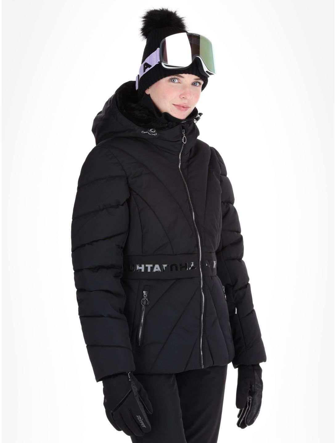 Luhta, Luhta Hakolahti ski-jas dames Black zwart 