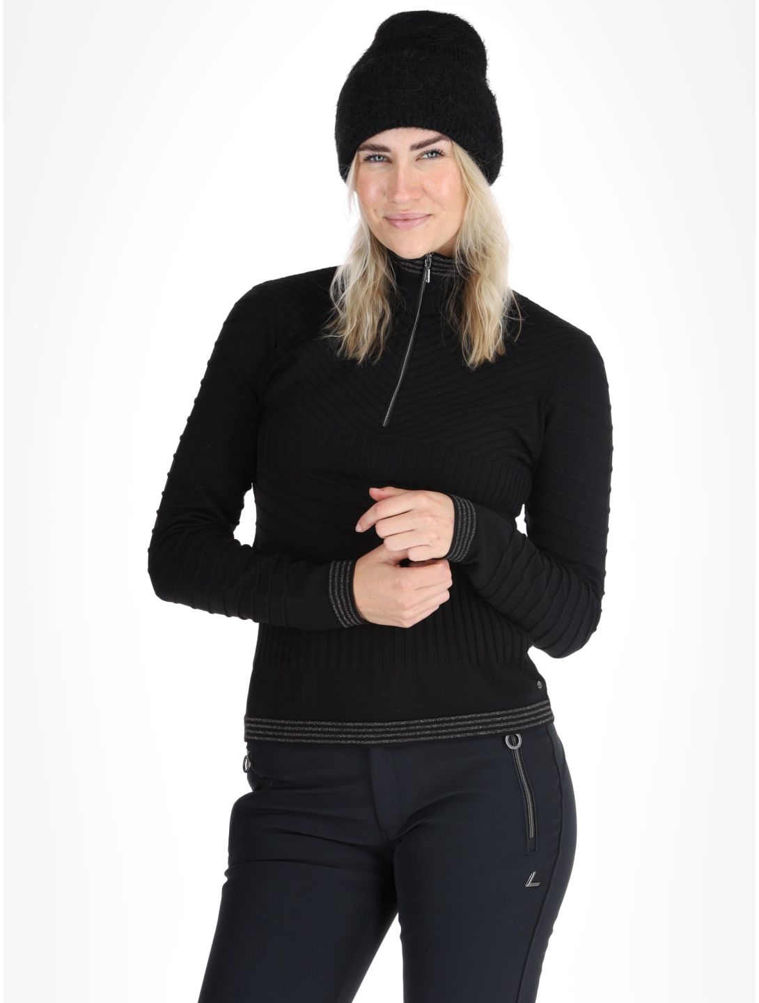 Luhta, Halso skipully dames Black zwart 