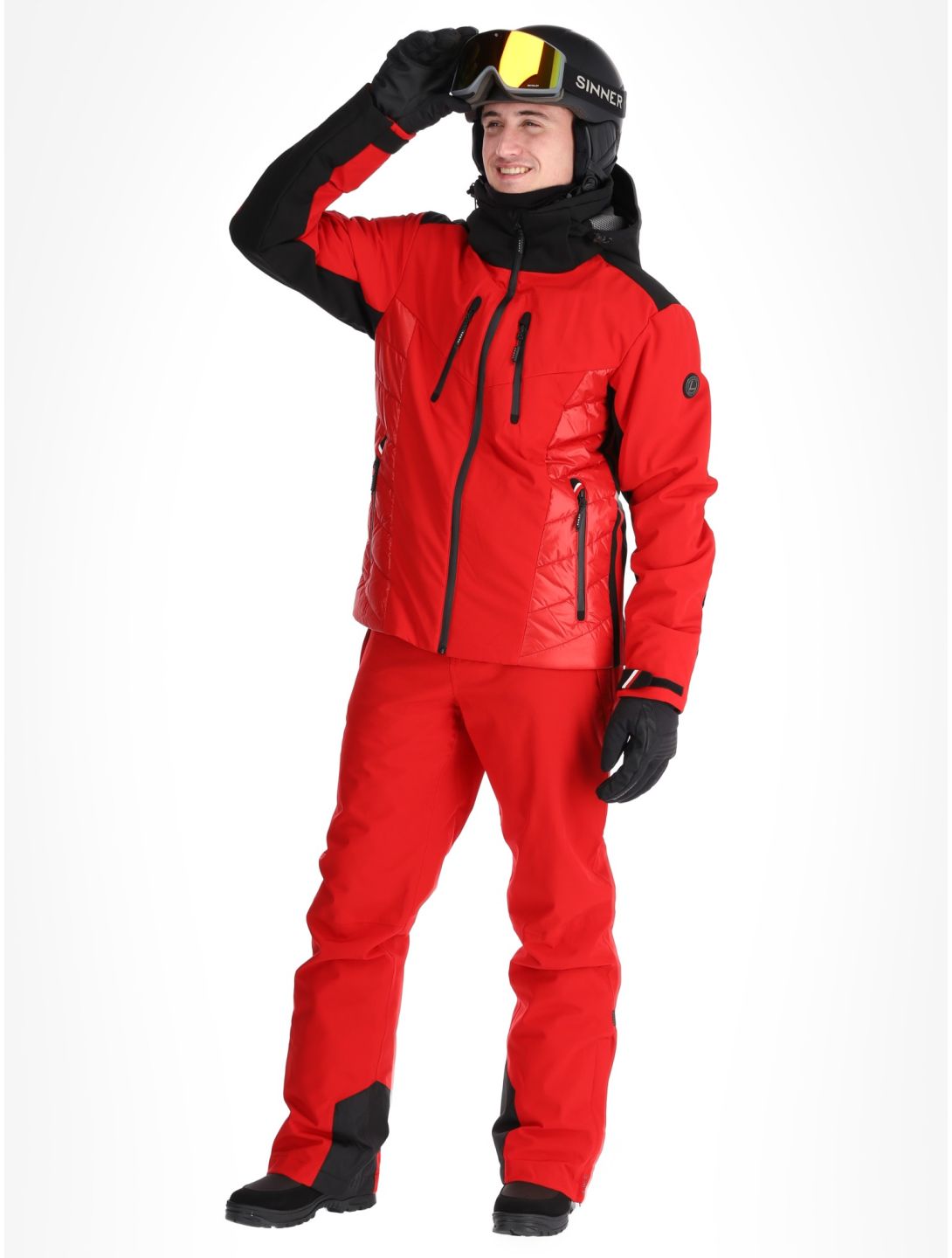 Luhta, Luhta Hookana ski-jas heren Cranberry rood 