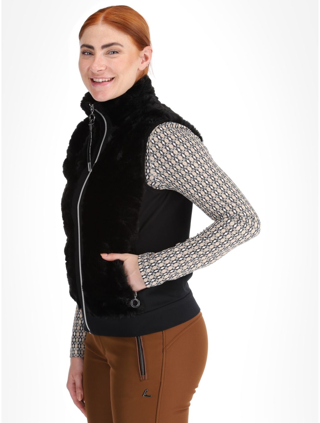 Luhta, Luhta Huittilahti bodywarmer dames Black zwart 